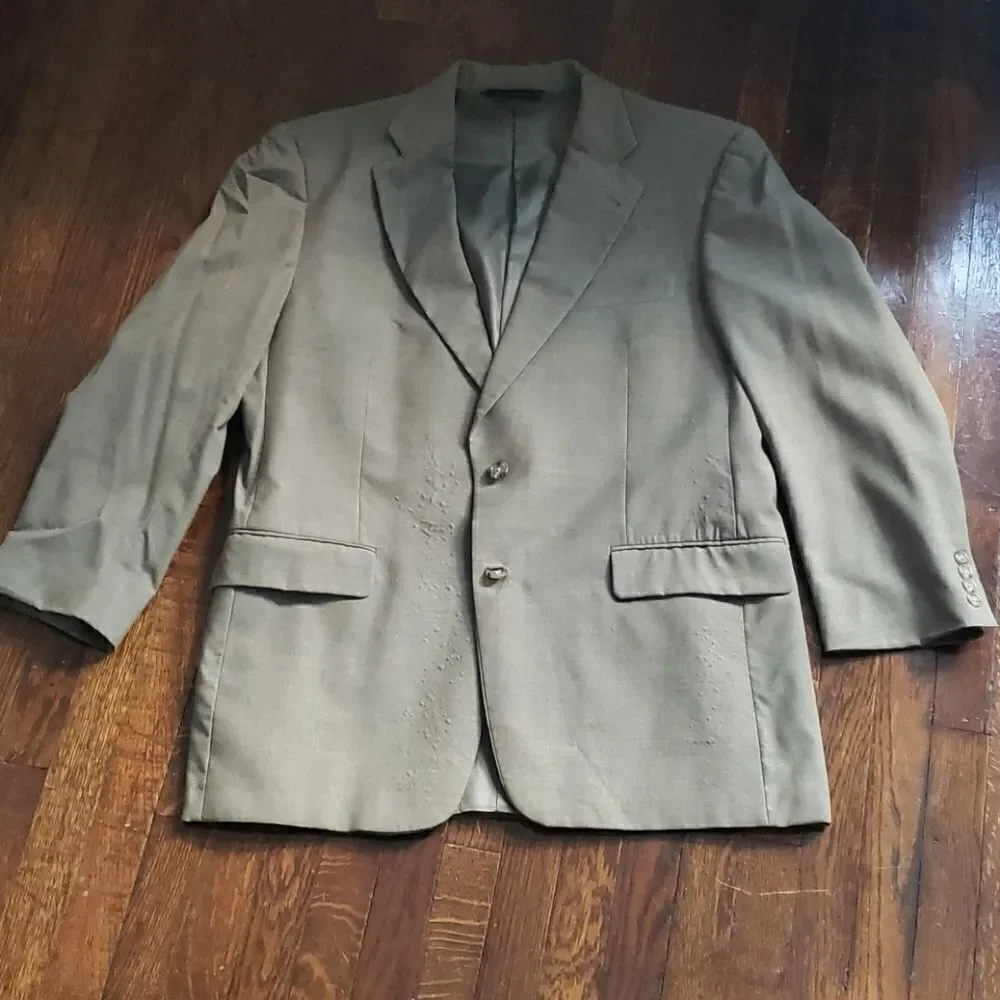 Burberry London Saks Fifth Avenue Brown Suit Coat